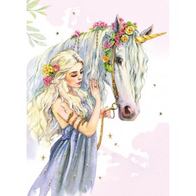 Аднарог і бландынка