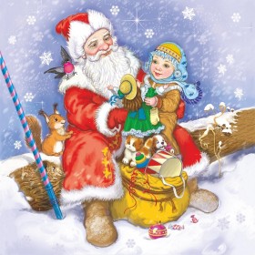 Сустрэча з Дзядулям Марозам