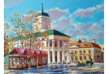 Восень у Мінску (Мінская ратуша)