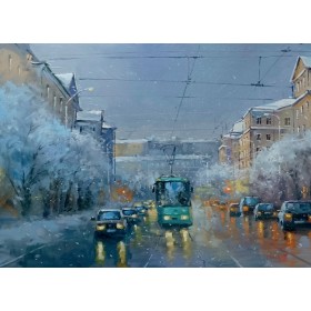 Заснежаны трамвай