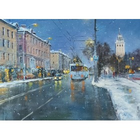 Гомель. Першы снег Гомель. Першы снег