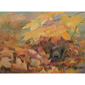 Асенні вожык шамаціць Асенні вожык шамаціць