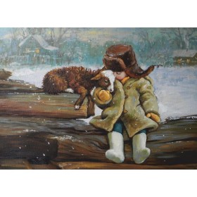 Не мёрзні, мая маленькая авечка!